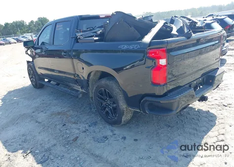 2025 Chevrolet Silverado 1500 4Wd Short Bed Rst из США, поврежденный, VIN 2GCUKEEDXS1194290